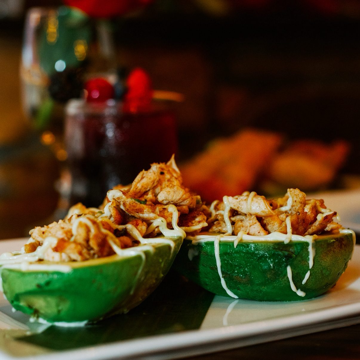 Aguacates Rellenos.