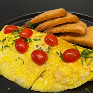 Steak and Cheese Omelet