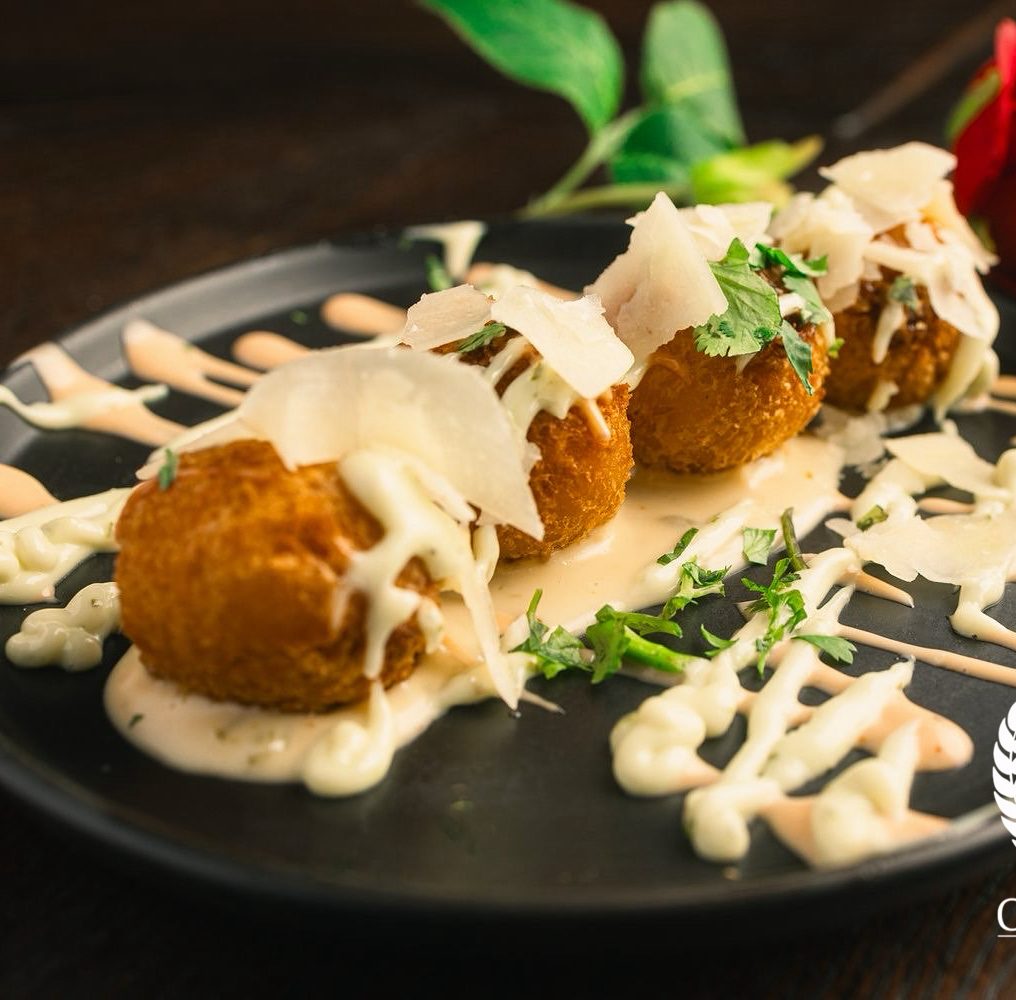 Chicken Croquetas.