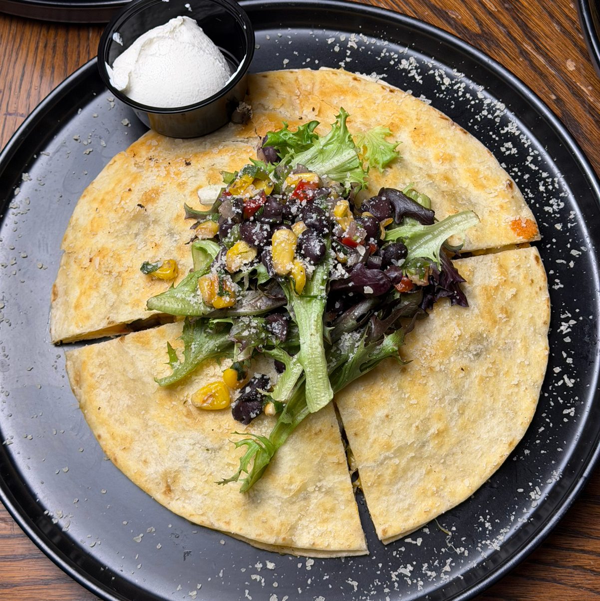 Southwest Veggie Quesadilla.