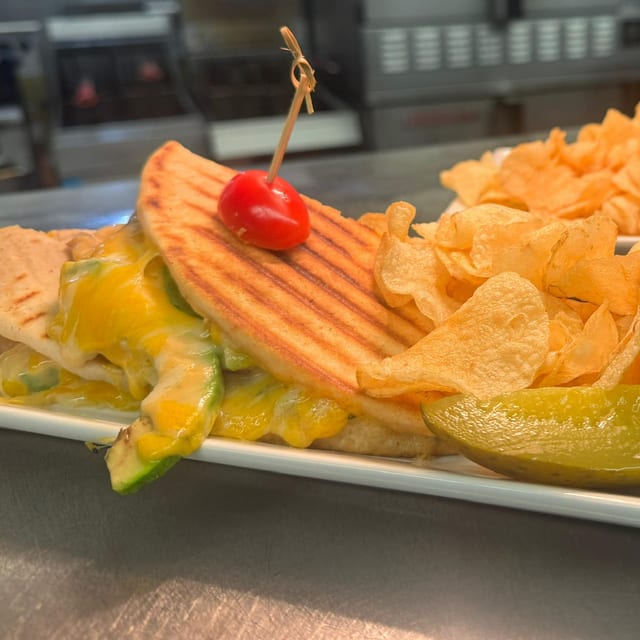 Turkey Avocado Panini.